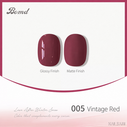 BOMD 68-Color #005 Vintage Red gel polish