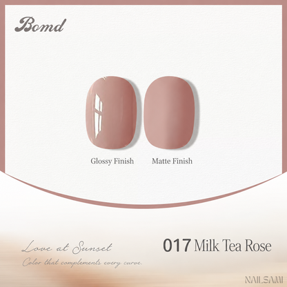 BOMD 68-Color #017 Milk Tea Rose gel polish