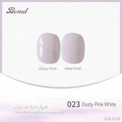 BOMD 68-Color #023 Dusty Pink White gel polish
