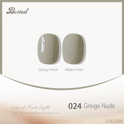 BOMD 68-Color #024 Greige Nude gel polish