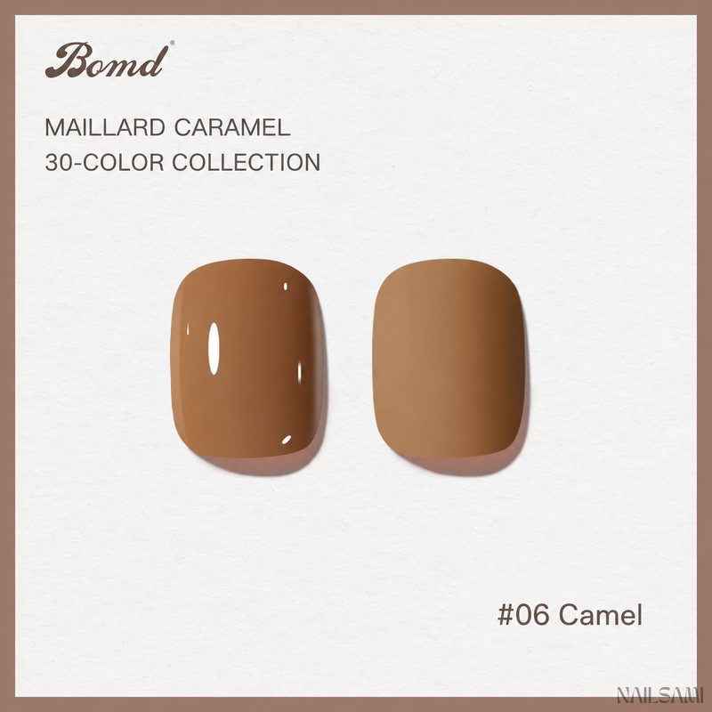 BOMD Maillard Caramel #06 Camel gel polish swatch