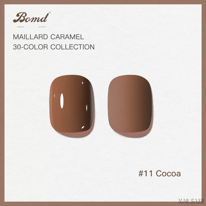 BOMD Maillard Caramel #11 Cocoa gel polish swatch