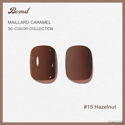 BOMD Maillard Caramel #15 Hazelnut gel polish swatch