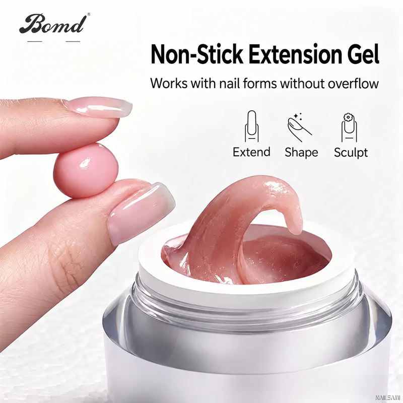 BOMD solid sculpting and extension gel three-shade collection