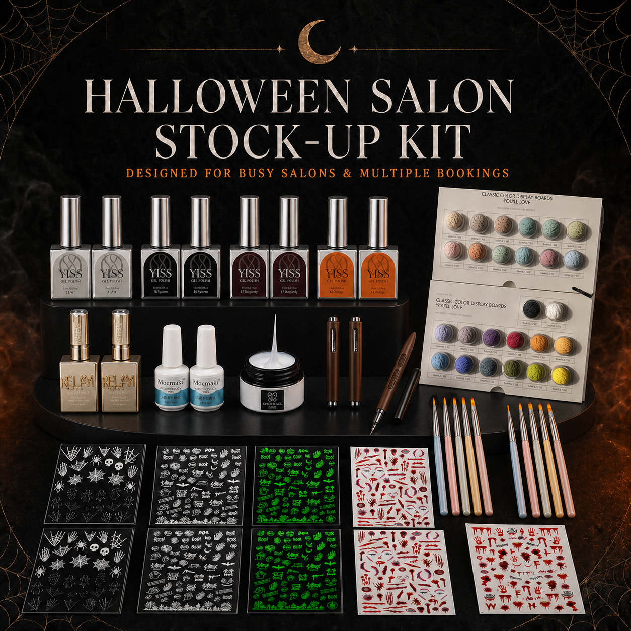 Halloween Salon Stock-Up Kit