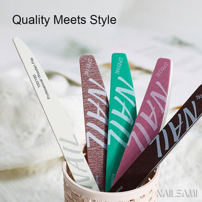 Premium Nail File & Sponge Buffer Collection