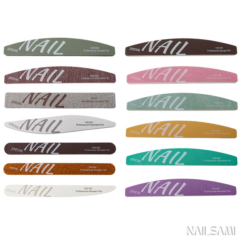 Premium Nail File & Sponge Buffer Collection