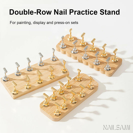 Magnetic Nail Tip Practice Stand Set