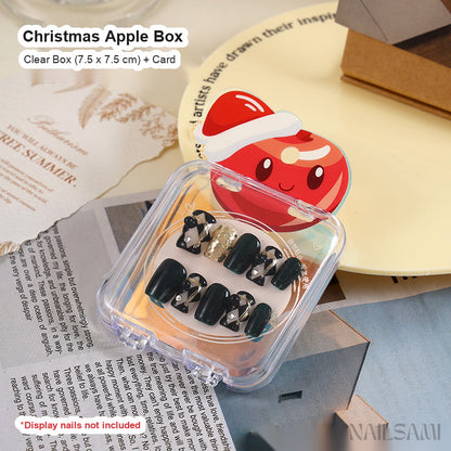 Clear Press-On Nail Storage Box