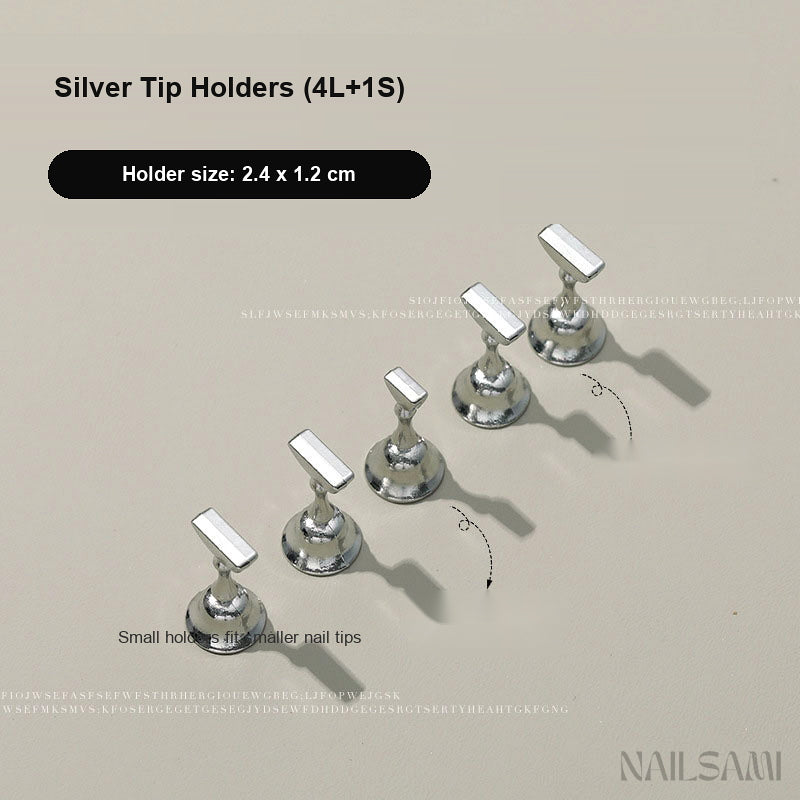 Magnetic Nail Tip Practice Stand Set