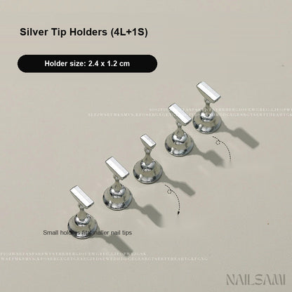 Magnetic Nail Tip Practice Stand Set