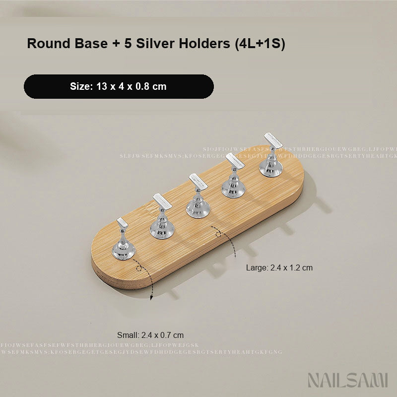 Magnetic Nail Tip Practice Stand Set