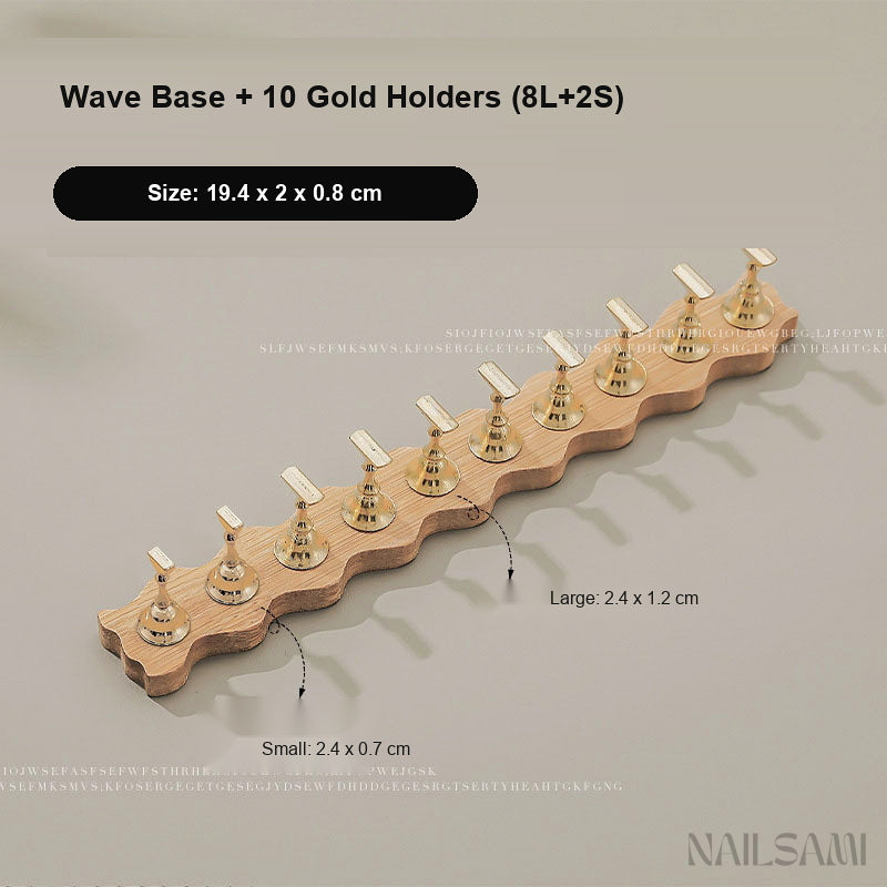 Magnetic Nail Tip Practice Stand Set