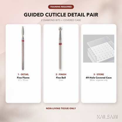 Guided Cuticle Detail Pair bundle overview