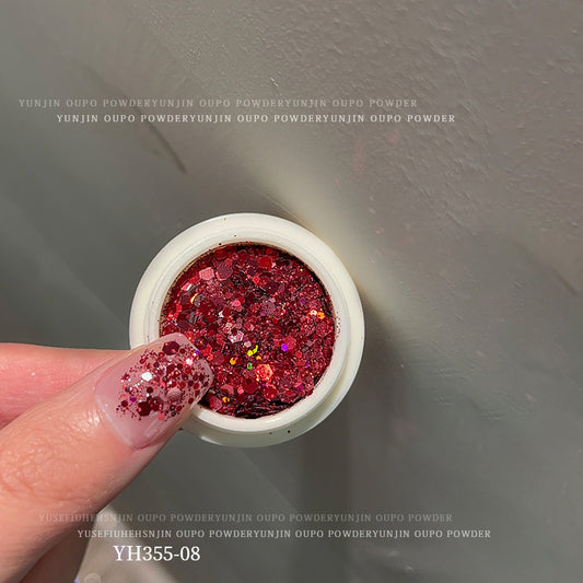 Melody Nail Glitter - Sparkling Powder for Dazzling Nail Art NAILSAMI