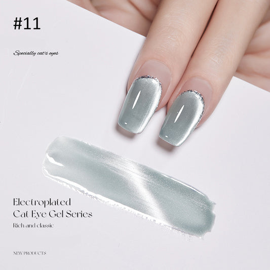 Magnetic Cat Eye Gel Polish Mint Green