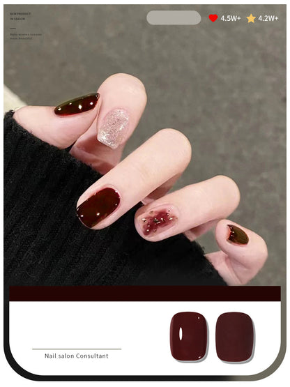 36-Color Caramel Gel Polish Series 2024 NAILSAMI