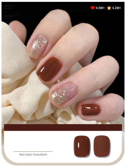 36-Color Caramel Gel Polish Series 2024 NAILSAMI