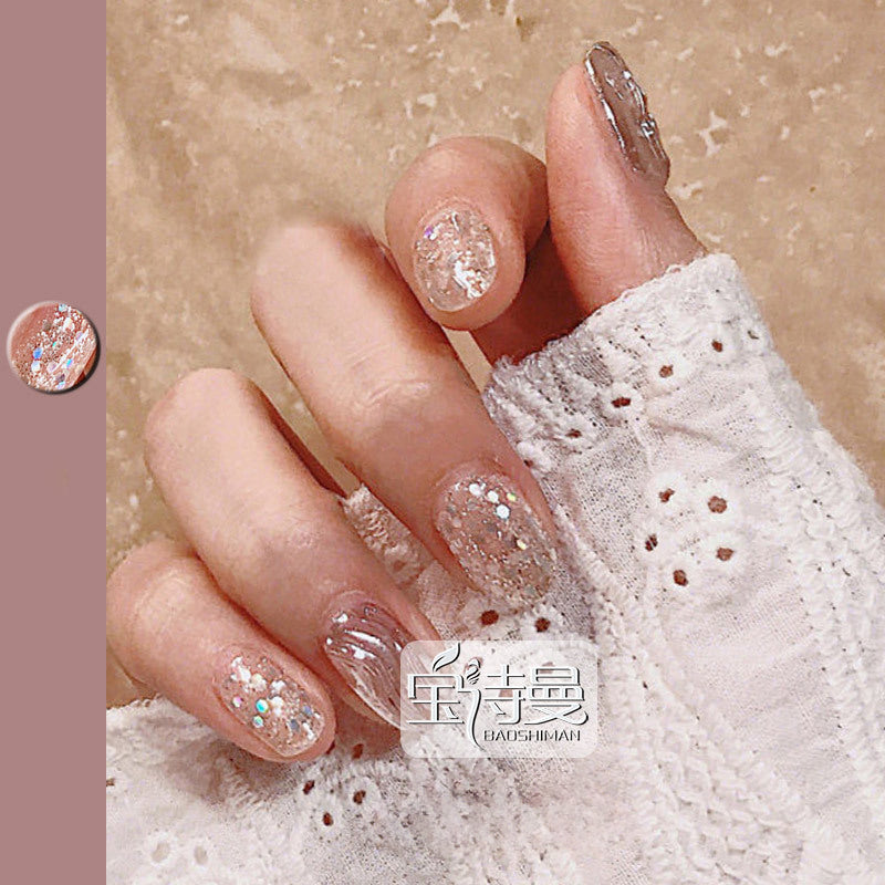 Summer Glitter Gel Polishes Champagne Gold for elegant gold glitter nail designs with a champagne hue