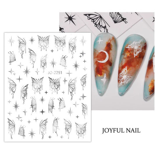 Butterfly Nail Stickers NAILSAMI