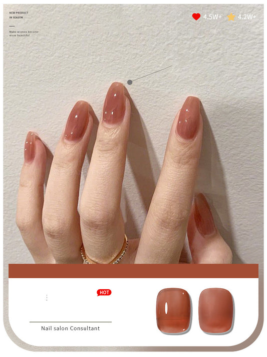 Nude Iced Tea Gel Polish 2024 Collection NAILSAMI