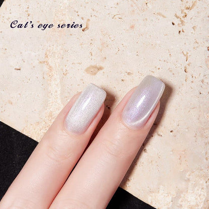 Starry Night Cat Eye Gel Polish 2024 Star Dance Floor Cat Eye 01 for stunning starry night cat eye nail art with a shimmering effect