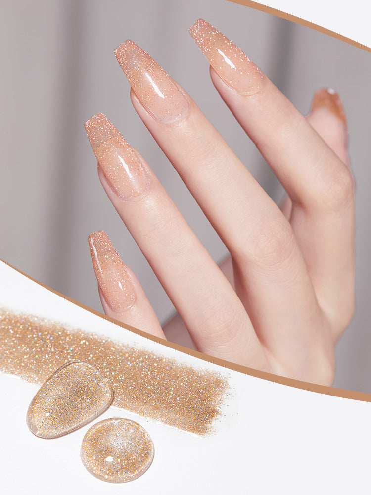 Shimmering 2025 Acrylic Nail Sparkle