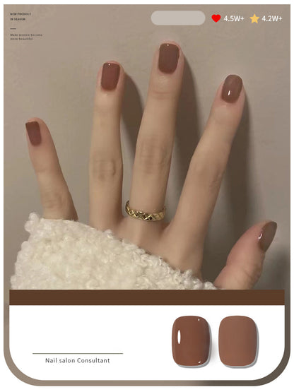 36-Color Caramel Gel Polish Series 2024 NAILSAMI