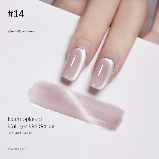 Magnetic Cat Eye Gel Polish Lilac Gray