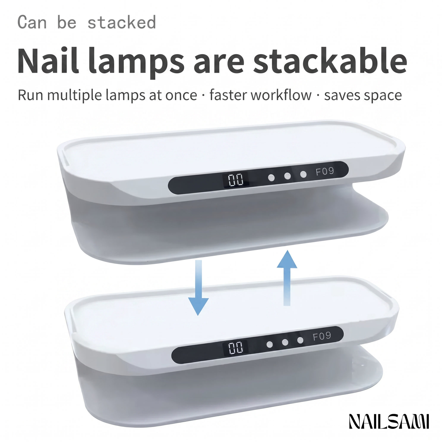 F09 Stackable design