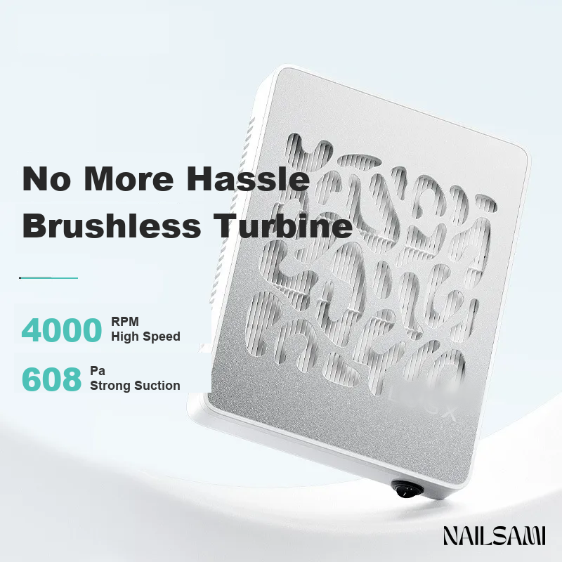 No more hassle brushless turbine — 4000 RPM, 608 Pa suction
