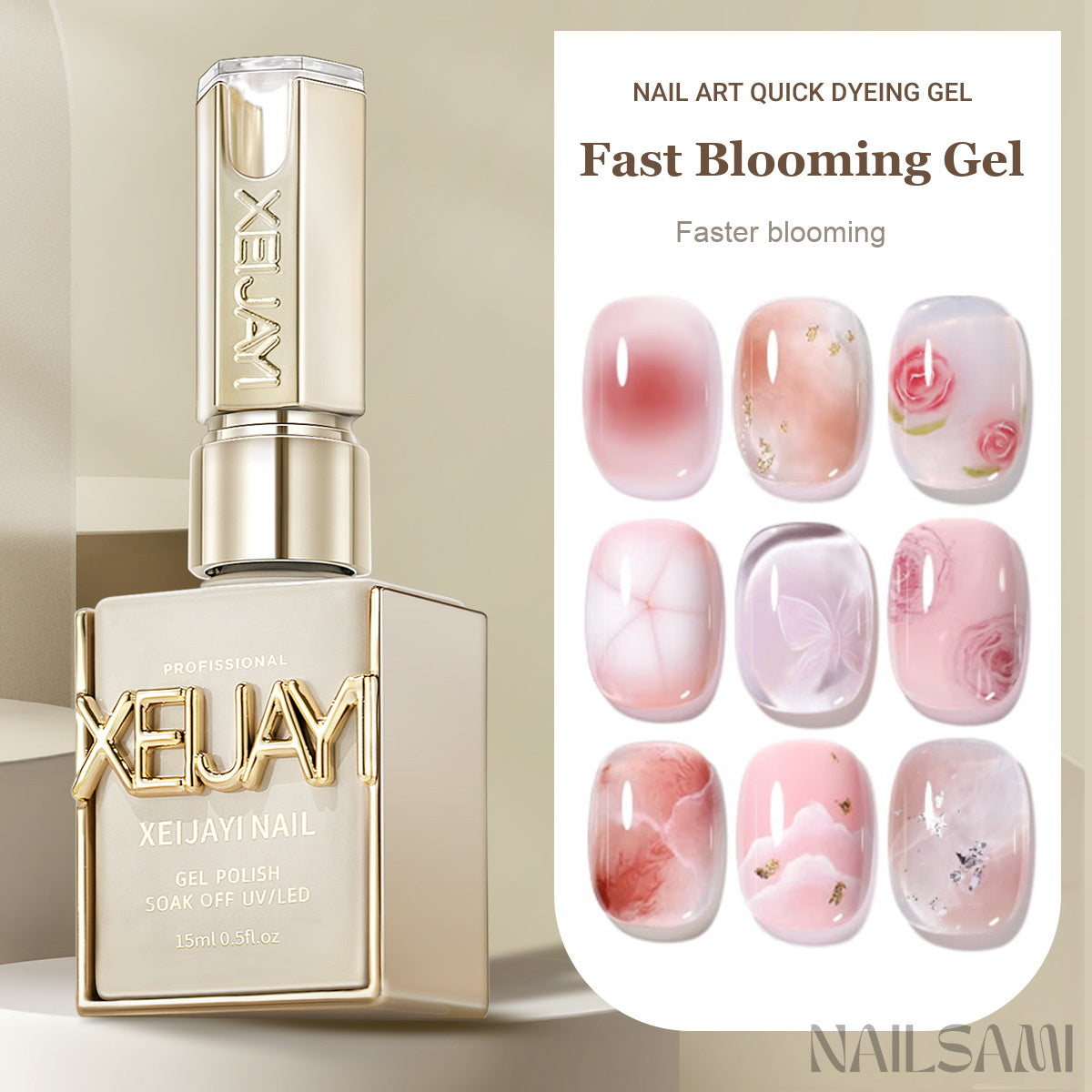 NAILSAMI Fast Blooming Nail Art Gel - image 1