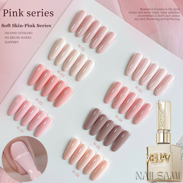 NAILSAMI Soft Skin-Pink Gel Polish - 8 Colors - image 1