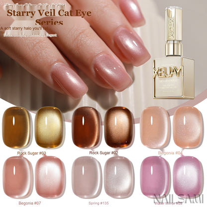 NAILSAMI Star Veil Honey Cat Eye Gel - 6 Colors - image 1