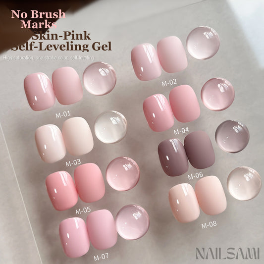 NAILSAMI Soft Skin-Pink Gel Polish - 8 Colors - image 2