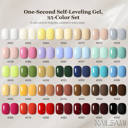 NAILSAMI One-Second Self-Leveling Gel Polish - 35 Colors - image 2
