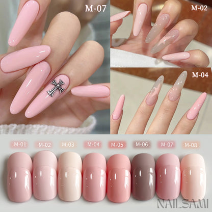 NAILSAMI Soft Skin-Pink Gel Polish - 8 Colors - image 3