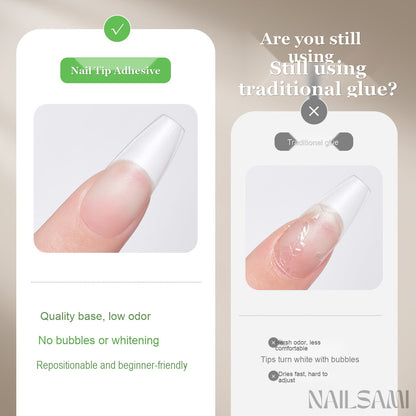 NAILSAMI Long-Wear Nail Tip Adhesive Gel - image 3