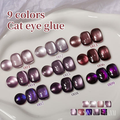 NAILSAMI Chameleon Cat Eye Gel Set - 9 Colors - image 3