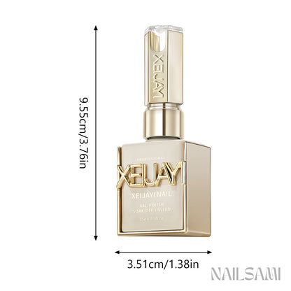 NAILSAMI Clear Glass Bead Cat Eye Gel - 8 Colors - image 5