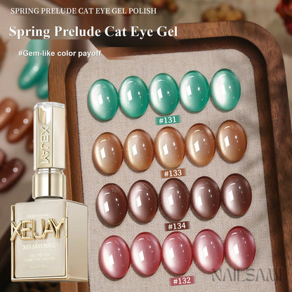 NAILSAMI Spring Prelude Crystal Cat Eye Gel - 4 Colors - image 6
