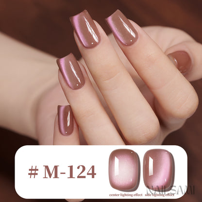 NAILSAMI Aurora Glass Bead Cat Eye Gel - 6 Colors - image 7