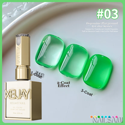 NAILSAMI Dopamine Playground Jelly Gel Polish - 8 Colors - image 9