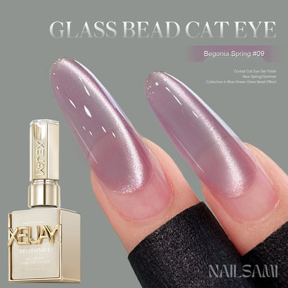 NAILSAMI Clear Glass Bead Cat Eye Gel - 8 Colors - image 10
