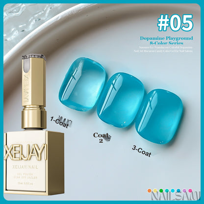 NAILSAMI Dopamine Playground Jelly Gel Polish - 8 Colors - image 11