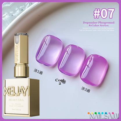Dopamine Playground Jelly Gel Polish - 8 Colors - main_13