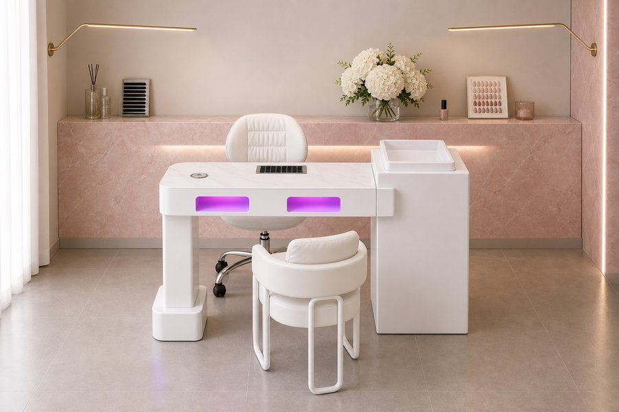 NAILSAMI M1 Single UV Manicure Table Set image 5