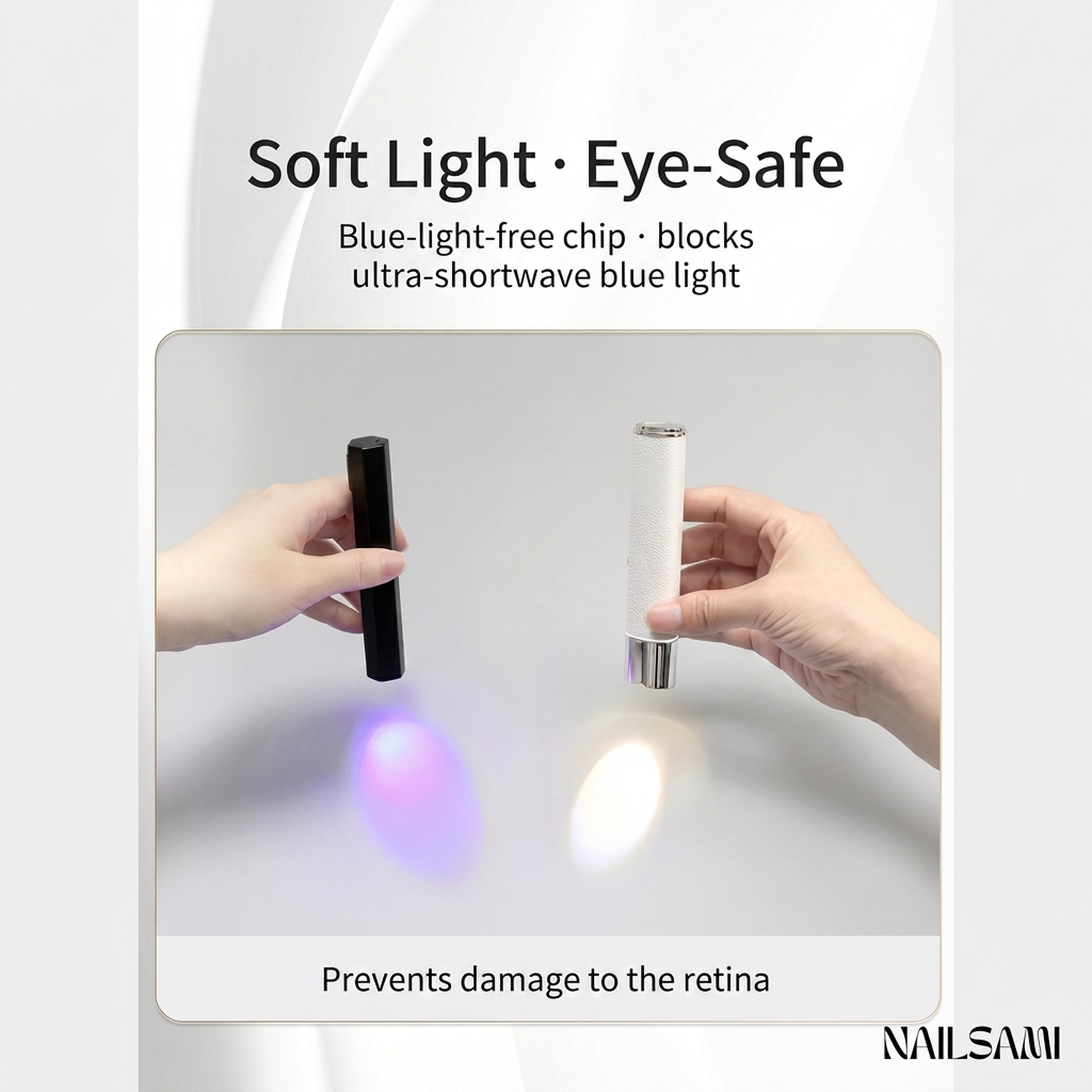 Eye-safe wand nail lamp image 5