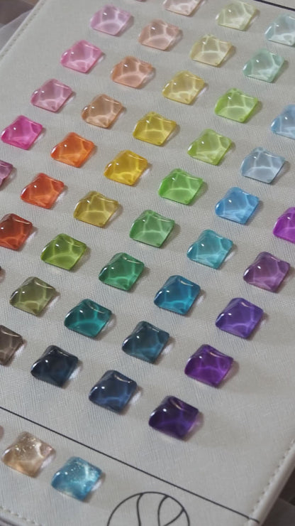 YISS Essential 60 Color Gel Polish Set swatch and bottle demonstration