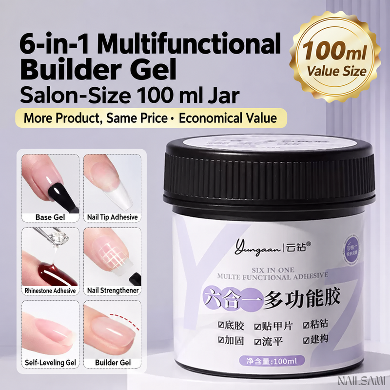 Yunzuan 6-in-1 Multifunctional Builder Gel Kit